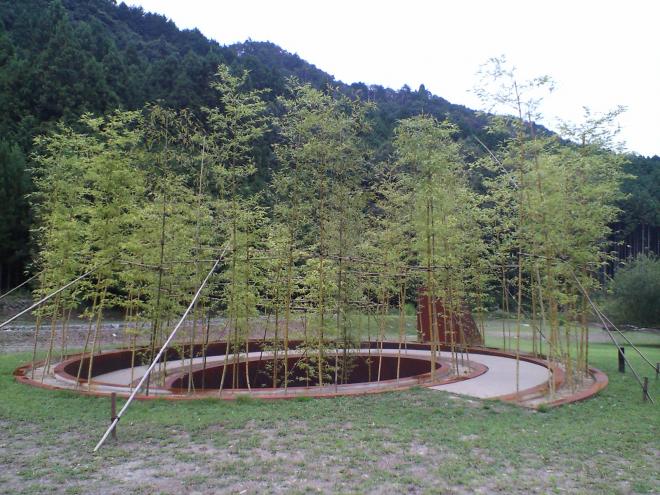 螺旋の竹林