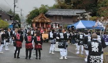 菟田野秋祭り(惣社水分神社)
