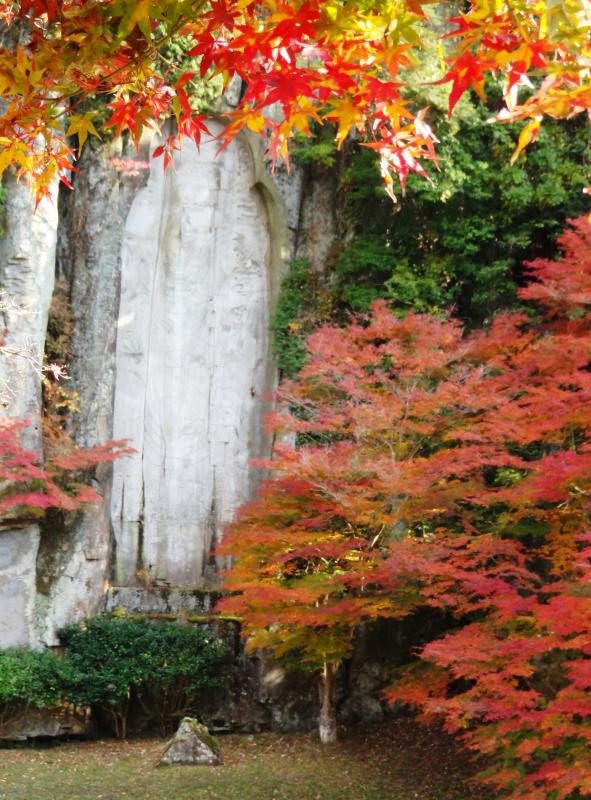 Autumn foliage of Magaibutsu